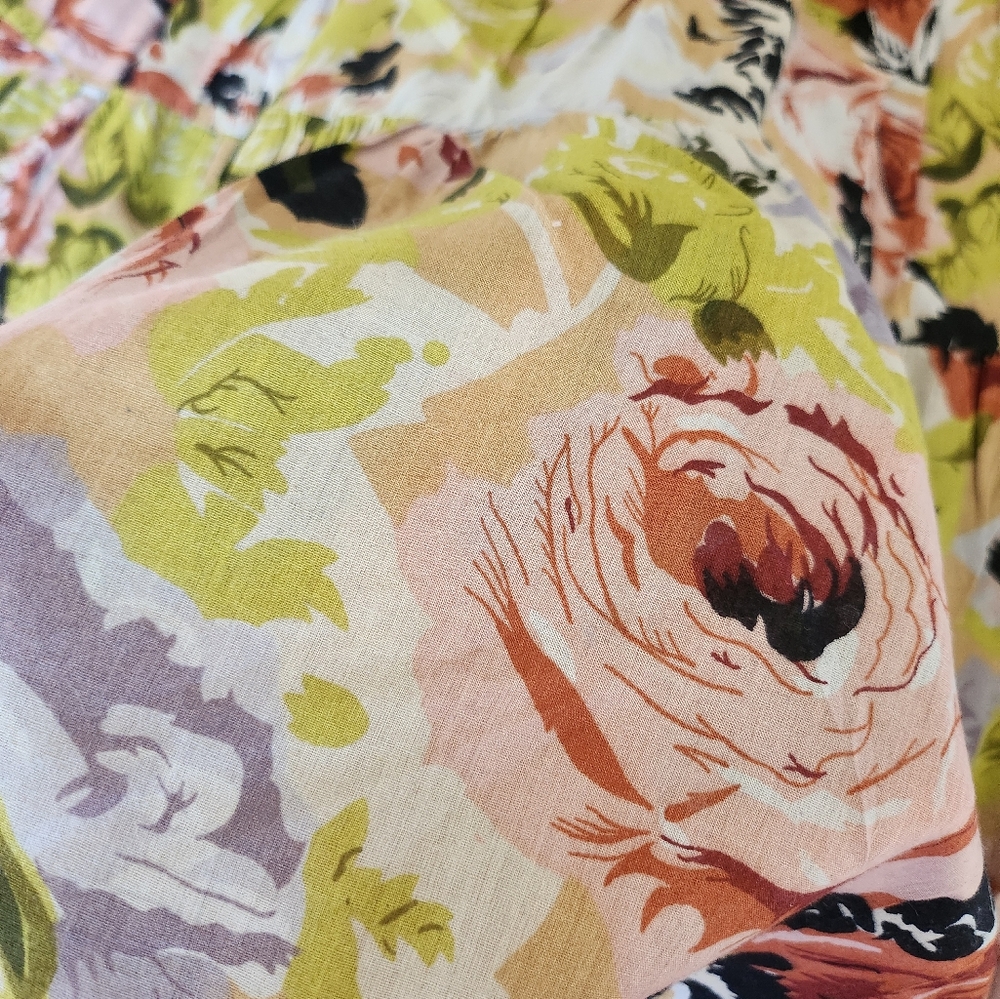 Floral Maxi 100% Cotton Skirt - Picture 9 of 9